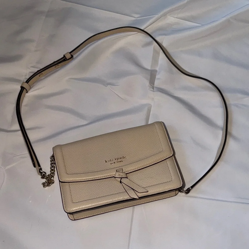 Kate Spade Taupe Crossbody Bag - Picture 2 of 11